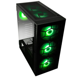 case kolink observatory hf plus glass argb midi tower atx nero