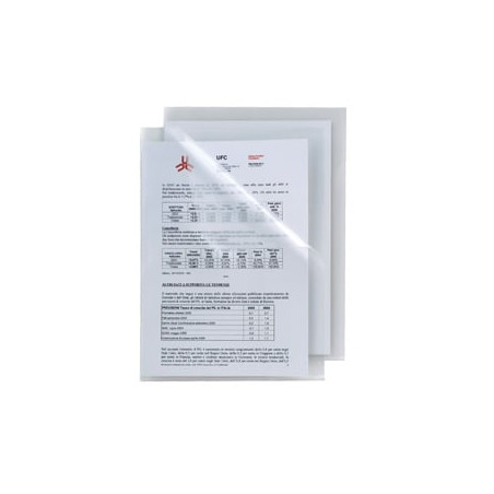 Cartellina ad l sei rota 25 pz. 21x29,7 blu poli 150 [66232207]