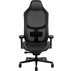 sedia da gaming fractal design refine mesh dark nero