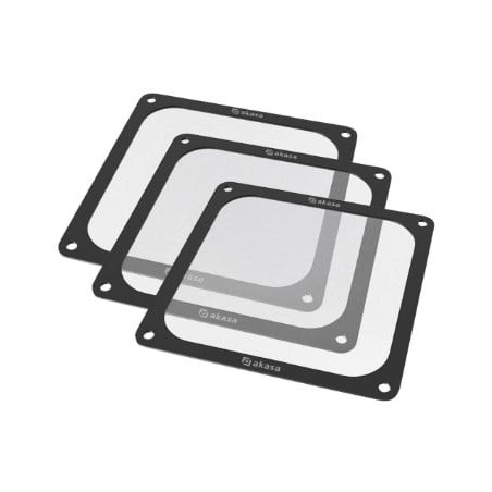 griglia ventola pc akasa grm14-m01-bkt3 con filtro 140x140mm