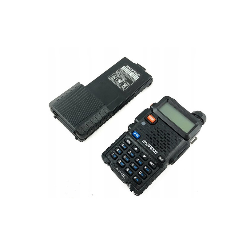 walkie talkie baofeng uv-5r htq usb-c radio 10km 1800mah