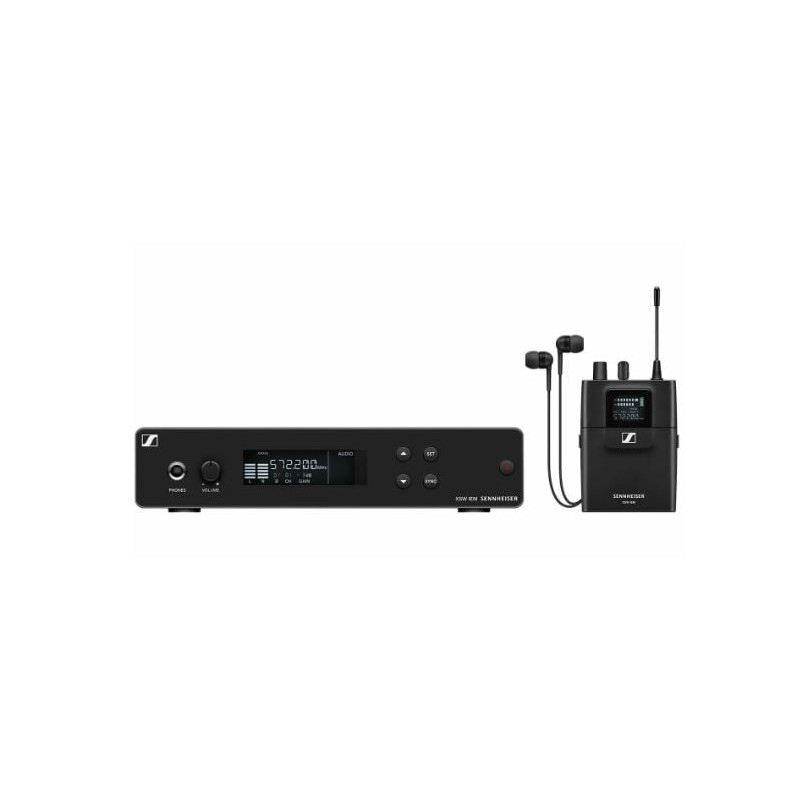 sistema microfonico sennheiser nero [xsw iem set (a)]