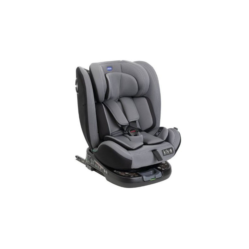 seggiolino da auto chicco unico evo 40-150cm grigio/nero