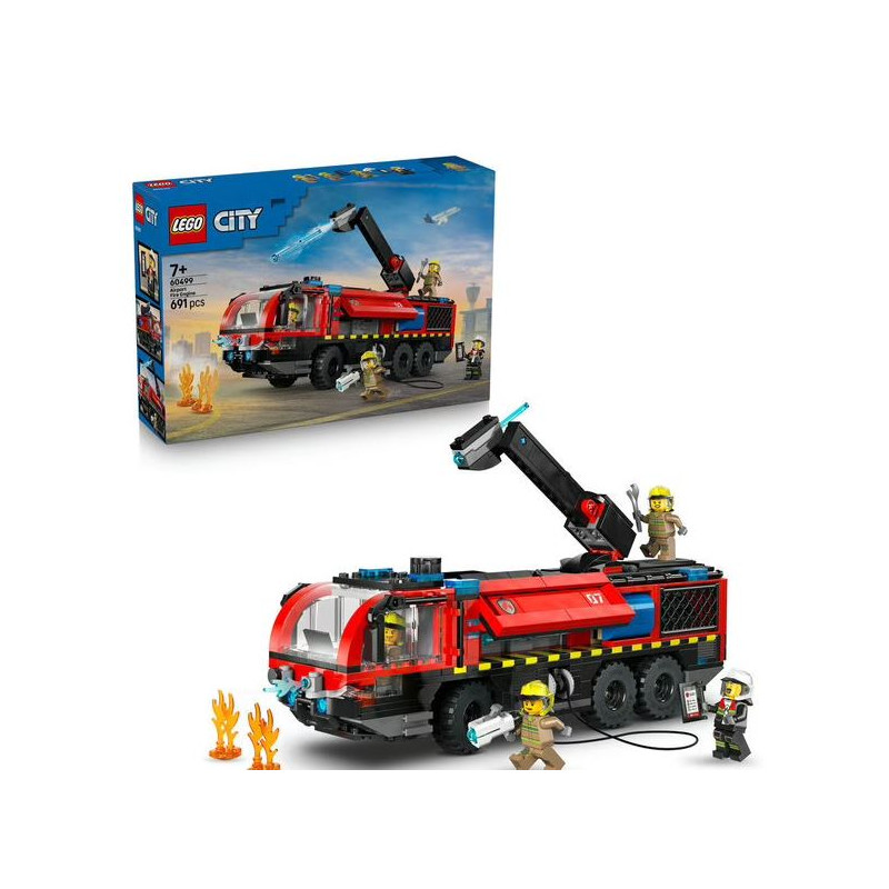 gioco da costruzione lego 60499 city autopompa aeroportuale multicolore