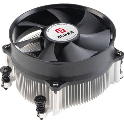 dissipatore cpu a ventola akasa ak-cc1113bp01 low profile 95mm