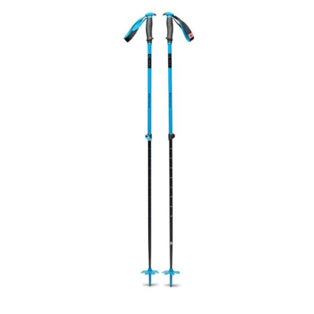 bastoni da sci black diamond traverse 155cm blu/nero [bd11162040071551]