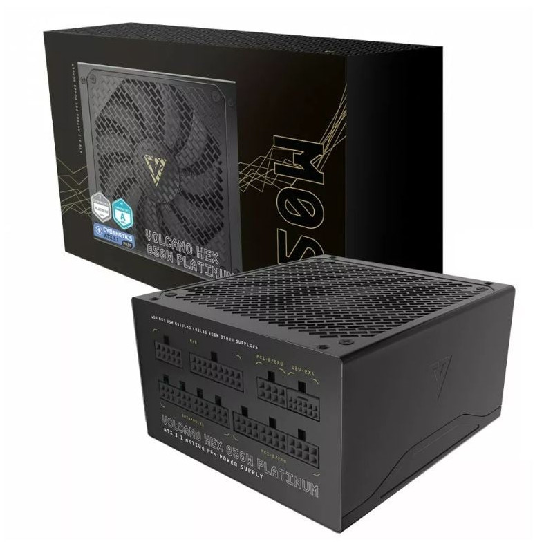alimentatore 850w modecom volcano hex 80+ platinum [kzmcpz8hexp850w]