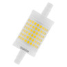 lampada osram parathom dim line r7s led corta 12w 1521lm - 827