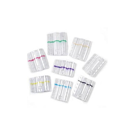 Portamonete iternet 100 pz. per 1 euro fascia gialla [8006trbc]