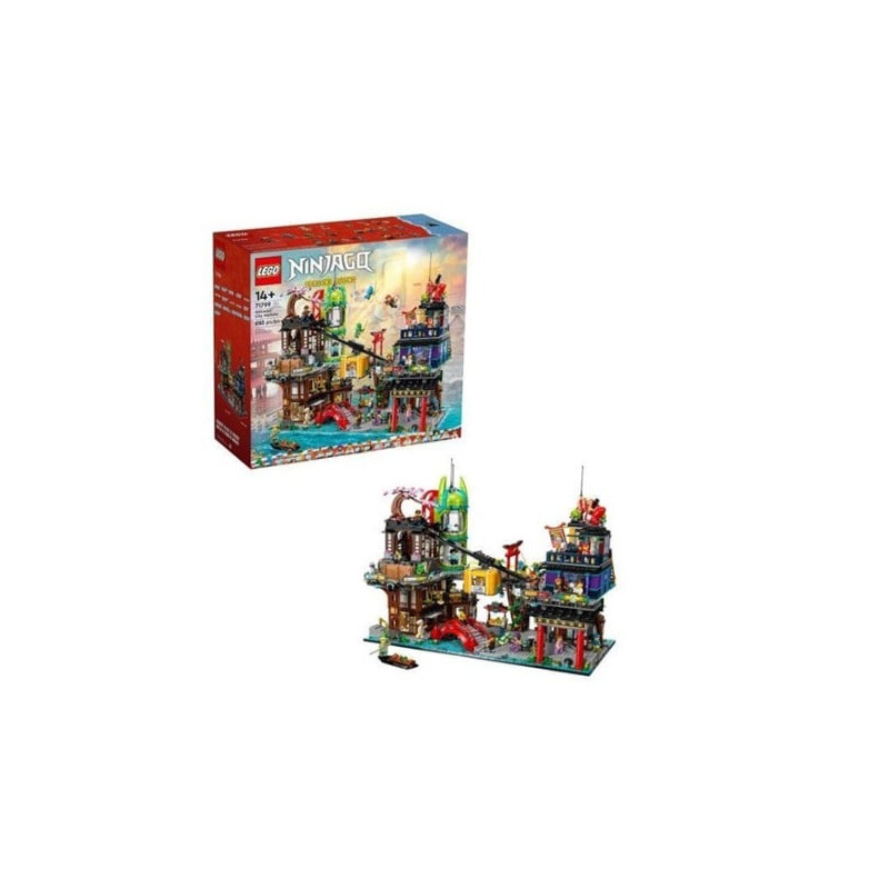 kit di costruzione lego ninjago 71799 ninjago city mercati multicolore
