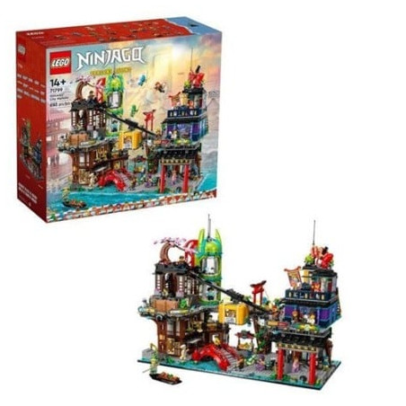 kit di costruzione lego ninjago 71799 ninjago city mercati multicolore
