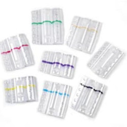 Portamonete iternet 100 pz. per 2 euro fascia viola [8007trbc]