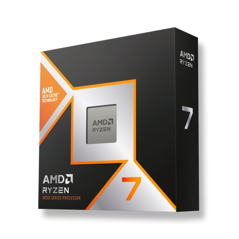 cpu amd ryzen 7 9850x3d am5 4.7ghz 96mb l3 tray [100-000001973]