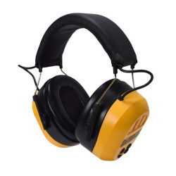 cuffie protettive dewalt dpg17 con bluetooth nero giallo [dpg17-bx]
