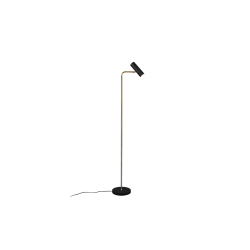 lampada da terra a led trio marley gu10 5w ip20 151cm ottone opaco