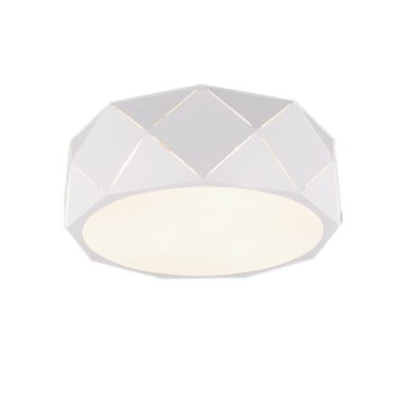 plafoniera a led trio zandor 3xe27 ip20 25w bianco opaco [603500331]