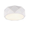 plafoniera a led trio zandor 3xe27 ip20 25w bianco opaco [603500331]