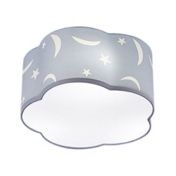 lampada da soffitto a led trio moony 3xe27 10w ip20 per cameretta