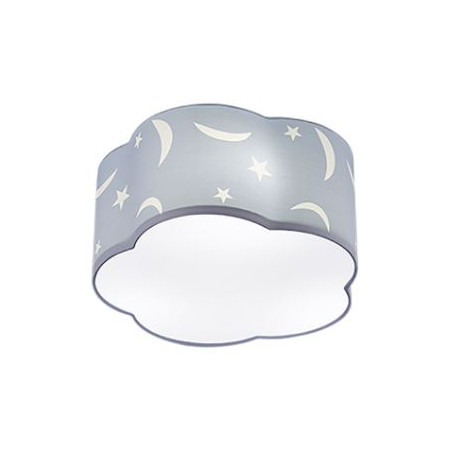 lampada da soffitto a led trio moony 3xe27 10w ip20 per cameretta