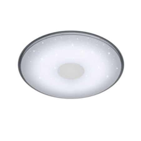 plafoniera a led trio shogun effetto stellato 21.5w 2400lm ip20 3000-5500k