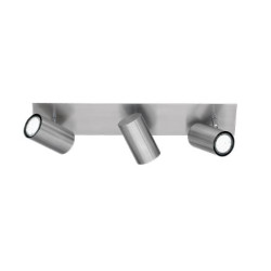 faretto da soffitto trio marley 35w 3xgu10 nichel opaco [802400307]