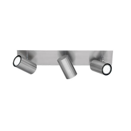 faretto da soffitto trio marley 35w 3xgu10 nichel opaco [802400307]