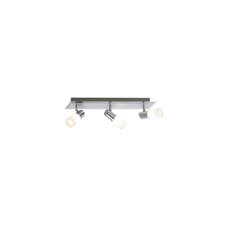 faretto da soffitto trio clapton 4.3w 3x430lm cromato [821410305]
