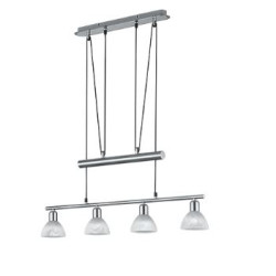 lampada a sospensione trio levisto 4.9w 4xe14 nichel opaco [371010407]