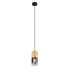 lampada a sospensione trio robin 28w e27 ottone opaco [310600154]