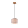 lampada a sospensione trio elmau 60w e27 beige [302100130]