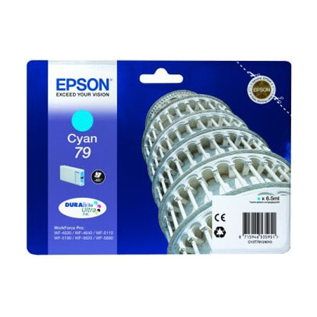 Cartuccia epson ciano durabrite ultra serie 79 [c13t79124010]