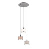 lampada a sospensione trio kaprun 28w 3xe14 cromo [311630306]