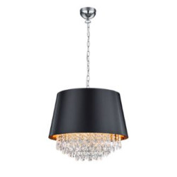 lampada a sospensione trio loreley 40w 3xe14 cromo [309300302]