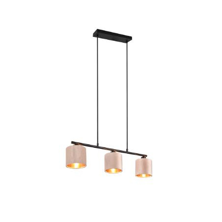 lampada a sospensione trio julieta 40w 3xe14 beige [319000344]