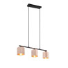 lampada a sospensione trio julieta 40w 3xe14 beige [319000344]