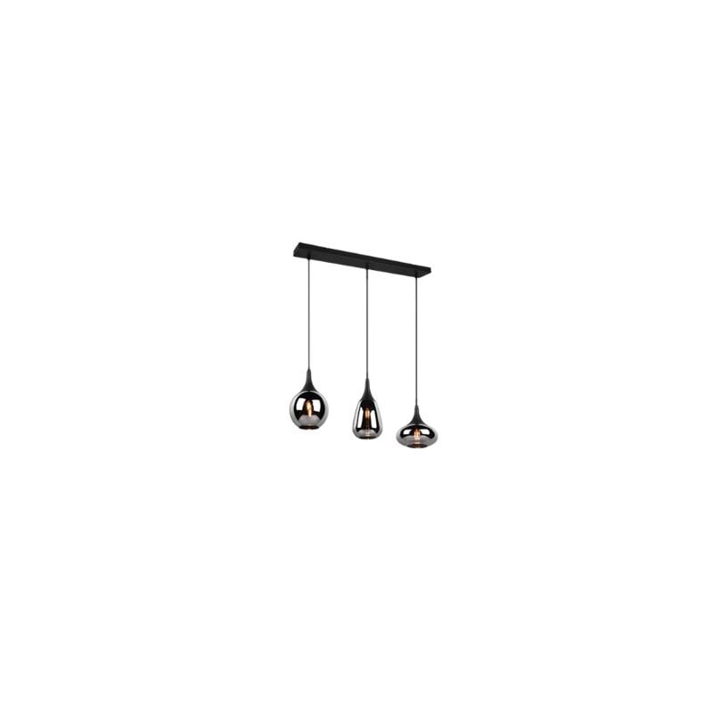 lampada a sospensione trio lumina 3xe14 40w nero opaco [317000332]