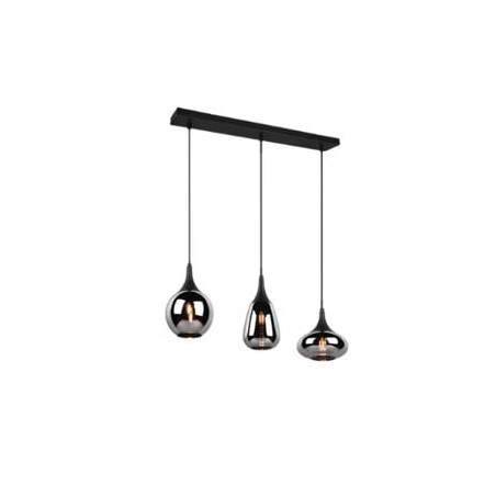 lampada a sospensione trio lumina 3xe14 40w nero opaco [317000332]