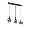 lampada a sospensione trio lumina 3xe14 40w nero opaco [317000332]