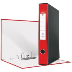 registratore a leva esselte eurofile g52 rosso dorso 5cm formato