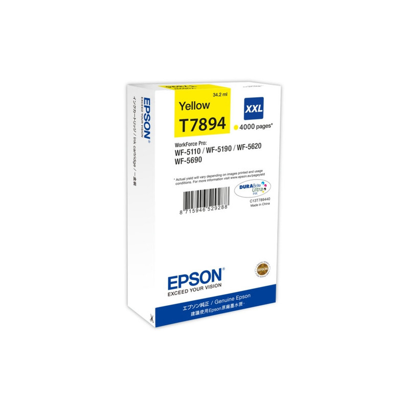 cartuccia epson giallo durabrite ultra serie t789 xxl [c13t789440]