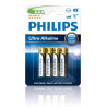pila philips 4 pz. extremlife alkaline micro/aaa lr03 [lr03e4b/10]