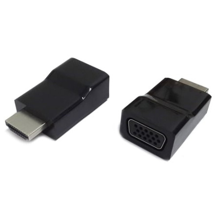 adattatore gembird hdmi a vga m/f nero [a-hdmi-vga-001]