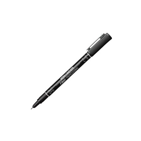 fineliner professional fiber nero 0,1mm [dh2101]