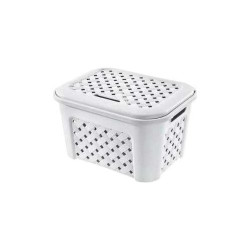 cesta portabiancheria tontarelli arianna 8105406112 con coperchio