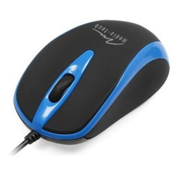 mouse media-tech mt1091b usb 800dpi nero-blu [mt1091b]