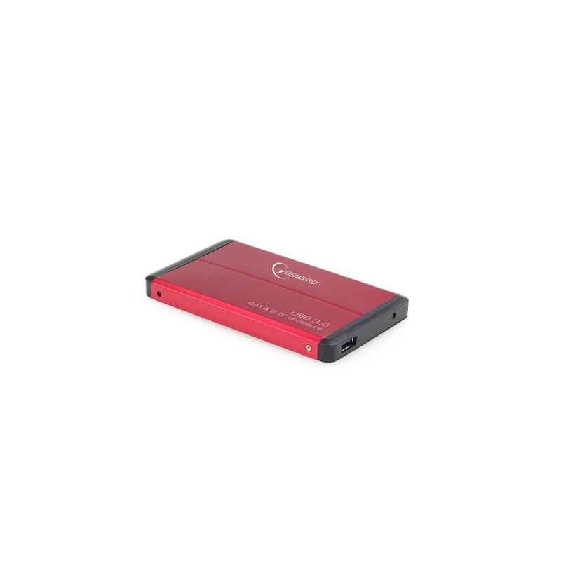 box hhd/ssd 2,5 gembird ee2-u3s-2-r sata rosso