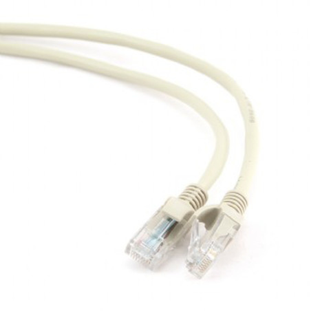 cavo di rete gembird pp12-0.25m cat5e u/utp (utp) 0.25m beige