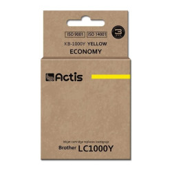 cartuccia actis per brother 36ml giallo [kb-1000y]