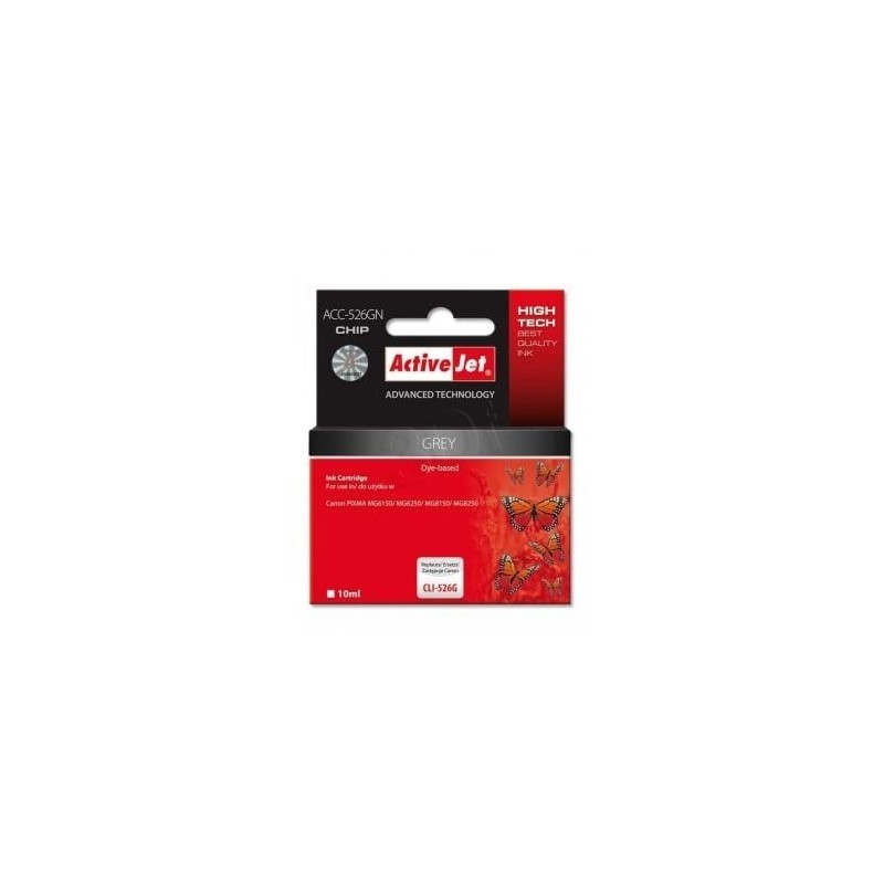 cartuccia d'inchiostro activejet acc-526gn per canon cli-526g
