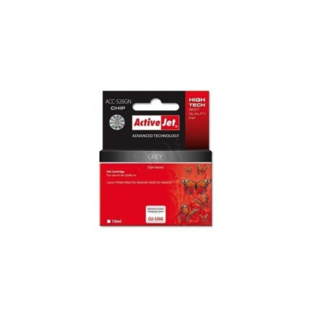 cartuccia d'inchiostro activejet acc-526gn per canon cli-526g